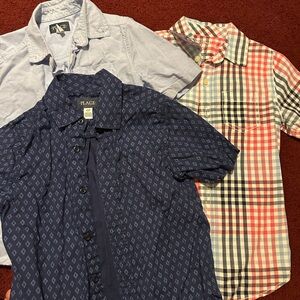 Boys Button up Shorts